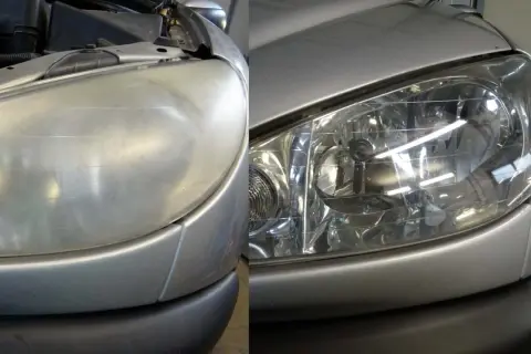 Przed i po: jak wyczyścić żółte lampy w samochodzie, przywracając im blask.