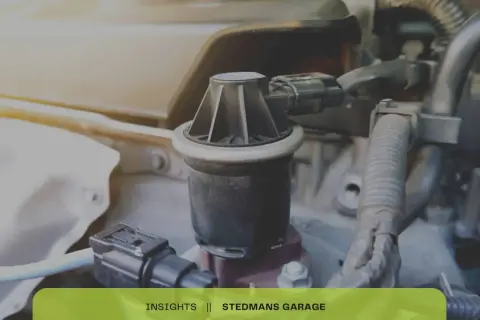 Zawór EGR w Audi, potencjalna przyczyna błędu DTC P0401.