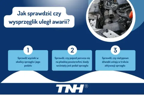 Jak sprawdzić, czy wysprzęglik jest sprawny? Sprawdź wycieki, ruch pojazdu i nietypowe dźwięki.